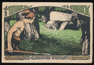 Нотгельды Германии, 1/2 марки (1921 г.)