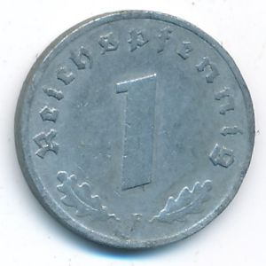 Третий Рейх, 1 рейхспфенниг (1941 г.)