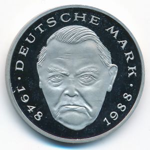 ФРГ, 2 марки (1997 г.)