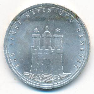 ФРГ, 10 марок (1989 г.)