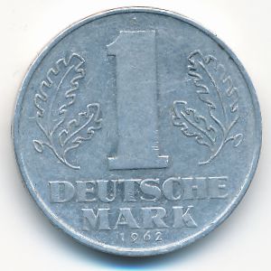 ГДР, 1 марка (1962 г.)