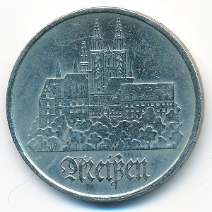German Democratic Republic, 5 mark, 1972