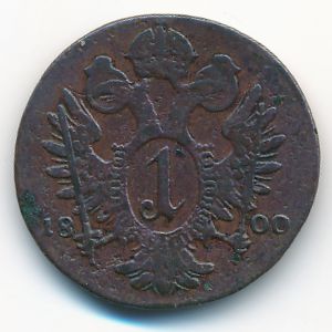 Австрия, 1 крейцер (1800 г.)