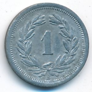 Швейцария, 1 раппен (1946 г.)