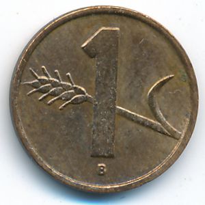 Швейцария, 1 раппен (1955 г.)