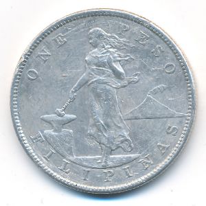 Филиппины, 1 песо (1903 г.)