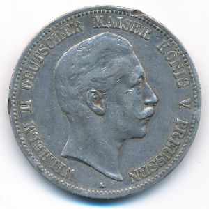 Пруссия, 5 марок (1907 г.)