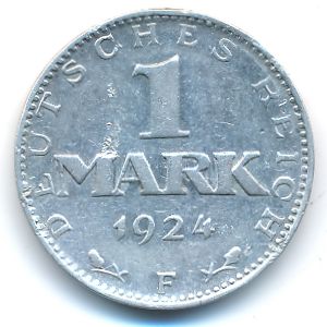 Веймарская республика, 1 марка (1924 г.)