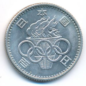 Япония, 100 иен (1964 г.)