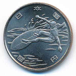 Япония, 100 иен (2019 г.)