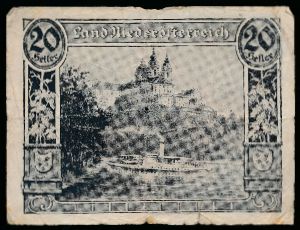 Нотгельды Австрии, 20 геллеров (1920 г.)