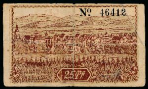 Нотгельды Германии, 25 пфеннигов