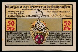 Нотгельды Германии, 50 пфеннигов (1921 г.)