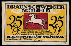 Нотгельды Германии, 25 пфеннигов (1921 г.)