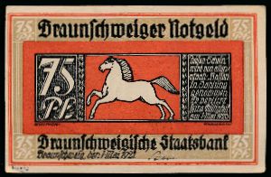 Нотгельды Германии, 75 пфеннигов (1921 г.)