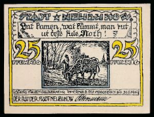 Нотгельды Германии, 25 пфеннигов (1922 г.)