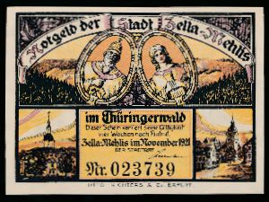 Нотгельды Германии, 10 пфеннигов (1921 г.)