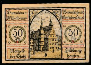 Нотгельды Германии, 50 пфеннигов (1921 г.)