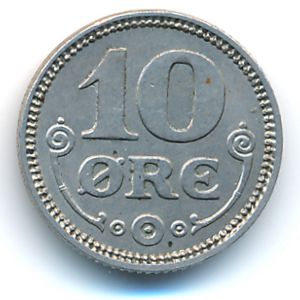 Дания, 10 эре (1920 г.)