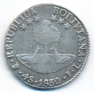 Боливия, 4 соля (1830 г.)