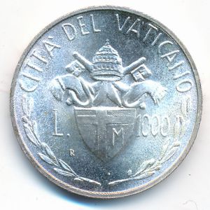 Ватикан, 1000 лир (1982 г.)