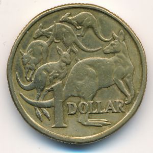 Австралия, 1 доллар (1984 г.)