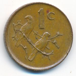 ЮАР, 1 цент (1985 г.)