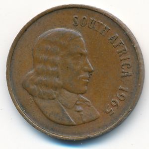 South Africa, 2 cents, 1965