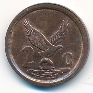 ЮАР, 2 цента (1993 г.)