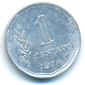 Аргентина, 1 сентаво (1974 г.)