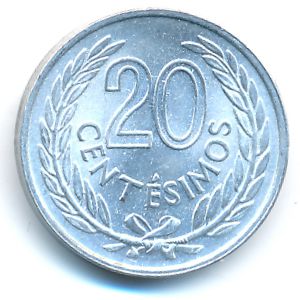 Уругвай, 20 сентесимо (1965 г.)