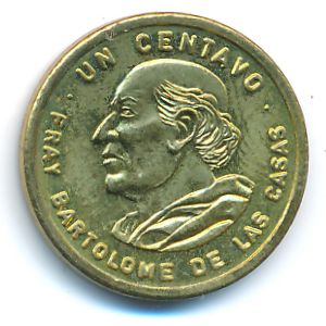 Guatemala, 1 centavo, 1995