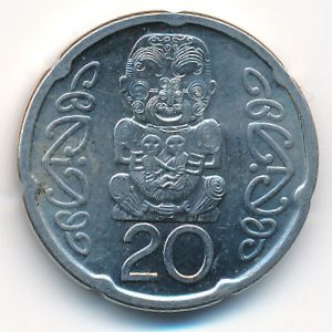 New Zealand, 20 cents, 2006