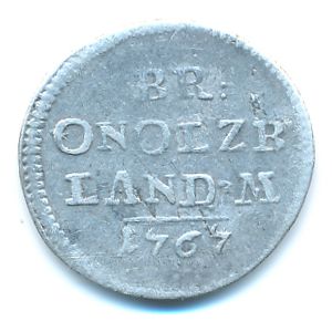 Бранденбург-Ансбах, 2 1/2 крейцера (1767 г.)