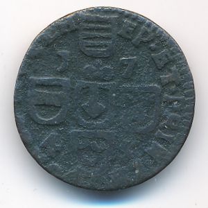 Liege, 1 лиард, 1745