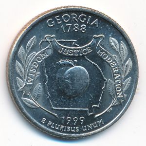 США, 1/4 доллара (1999 г.)