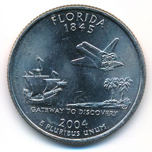 США, 1/4 доллара (2004 г.)