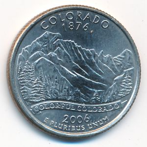 США, 1/4 доллара (2006 г.)