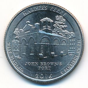 США, 1/4 доллара (2016 г.)