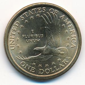 США, 1 доллар (2000 г.)