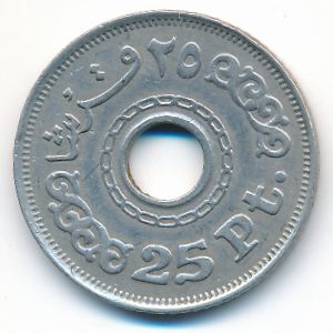 Египет, 25 пиастров (1993 г.)