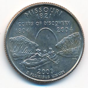 США, 1/4 доллара (2003 г.)