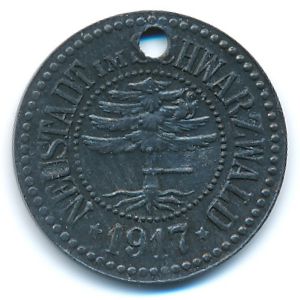 Нойштадт., 10 пфеннигов (1917 г.)