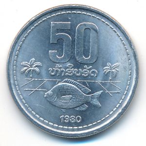 Laos, 50 att, 1980