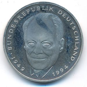ФРГ, 2 марки (1996 г.)