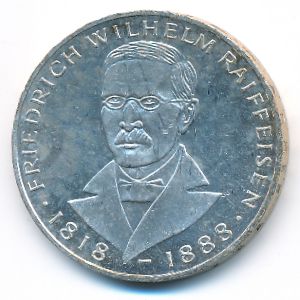 ФРГ, 5 марок (1968 г.)