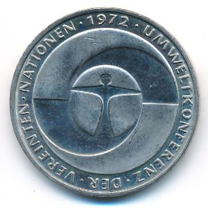 West Germany, 5 mark, 1982
