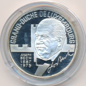 Luxemburg., 25 ecu, 1993