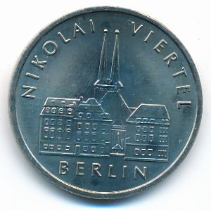 ГДР, 5 марок (1987 г.)