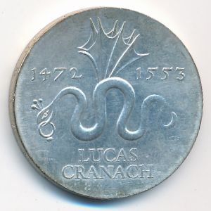 German Democratic Republic, 20 mark, 1972